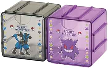 3DSポケットモンスター　ダブルパック　アクリル収納ケース　２個セット 3DSポケットモンスター ダブルパック アクリル収納ケース 2個